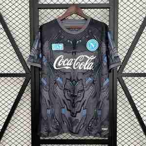 Tailandia Equipacion Napoli Entrenamiento 2025 26 Gris