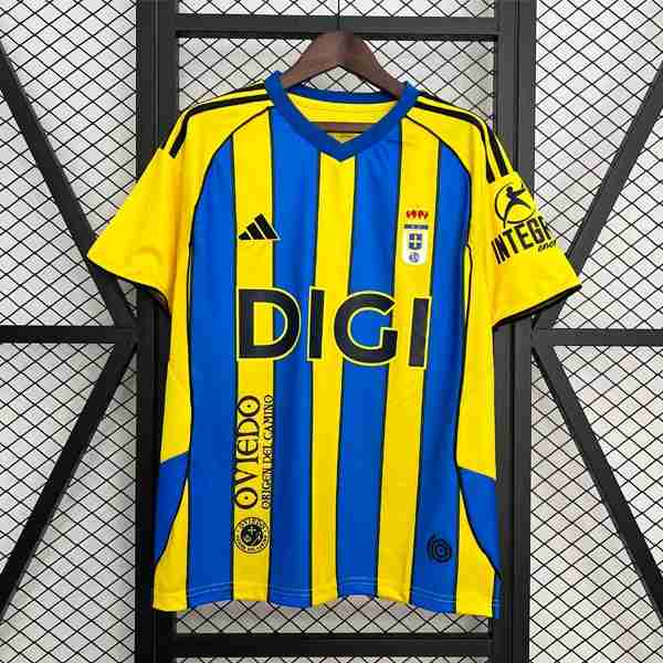 Tailandia Camiseta Real Oviedo 2ª 2025-2026 Tailandia Equipacion Real Oviedo Segunda 2025 2026