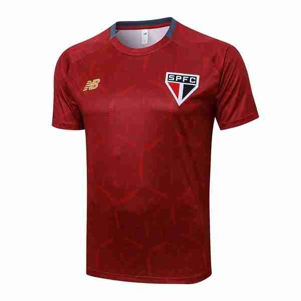 Camiseta Entrenamiento Sao Paulo 2025-2026 Rojo 3 Tailandia Equipacion Sao Paulo Entrenamiento 2025 2026 Rojo