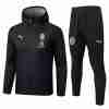 Conjunto Rompevientos AC Milan 2025 2026 Negro