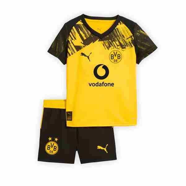 Camiseta Borussia Dortmund 1ª Niño 2025-2026 Equipacion Borussia Dortmund Conjunto Niño Primera 2025 2026