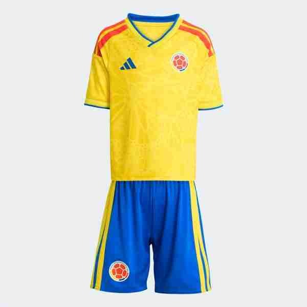 Tailandia Camiseta Columbia 1ª Niño 2026 Equipacion FC Colombia Conjunto Niño Primera 2025 2026