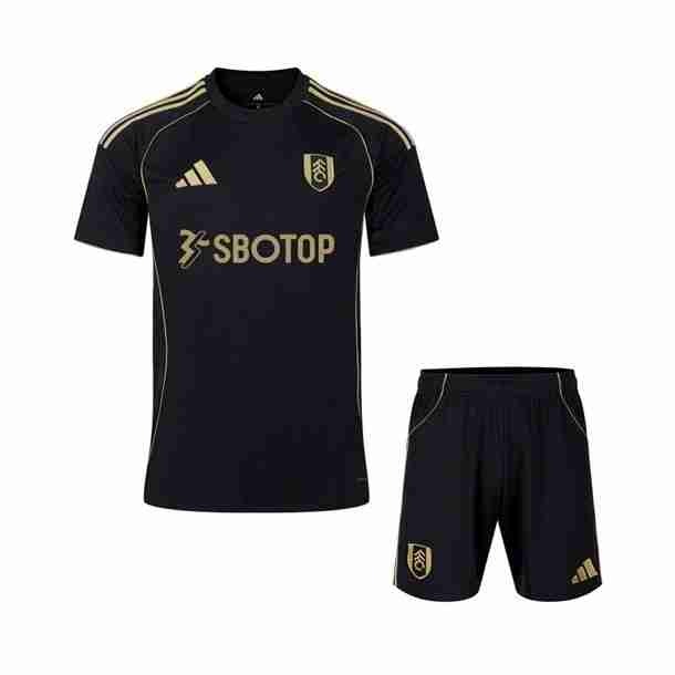 Camiseta Fulham 3ª Niño 2025-2026 Equipacion Fulham Conjunto Niño Tercera 2025 2026