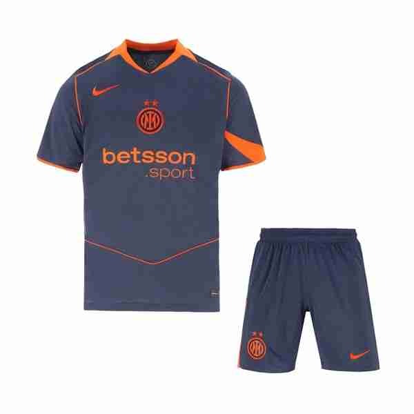 Camiseta Inter Milan 3ª Niño 2025-2026 Equipacion Inter Milan Conjunto Niño Tercera 2025 2026