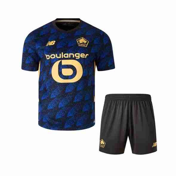 Camiseta Lille OSC 3ª Niño 2025-2026 Equipacion Lille OSC Conjunto Niño Tercera 2025 2026
