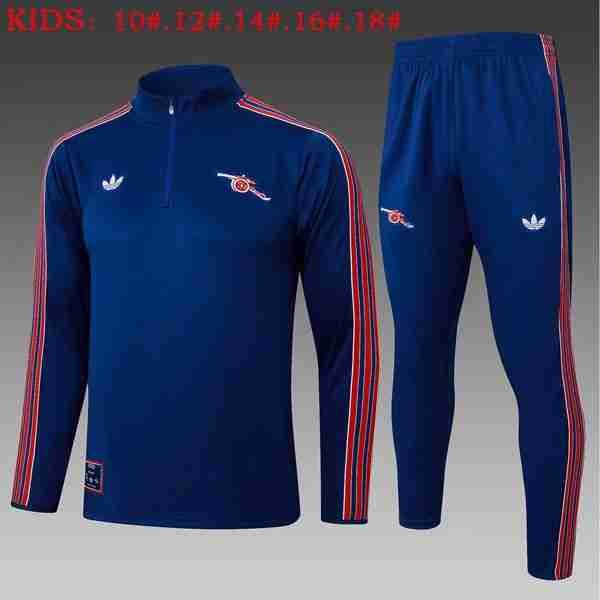 Ninos Sudadera De Training Arsenal 2025-2026 Azul 5 Sudadera Entrenamiento Niños Arsenal 2025 2026 Azul