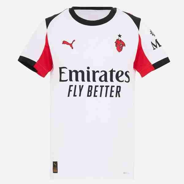 Camiseta AC Milan 2ª Mujer 2025-2026 Tailandia Equipacion AC Milan Mujer Segunda 2025 2026