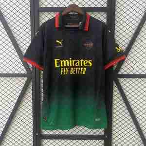 Tailandia Equipacion AC Milan Off White 2025 2026 Verde