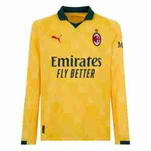 Tailandia Equipacion AC Milan Tercera Manga Larga 2025 2026