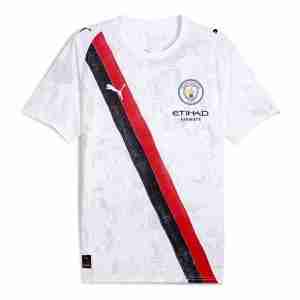 Tailandia Equipacion Manchester City KidSuper 2025 2026 Blanco