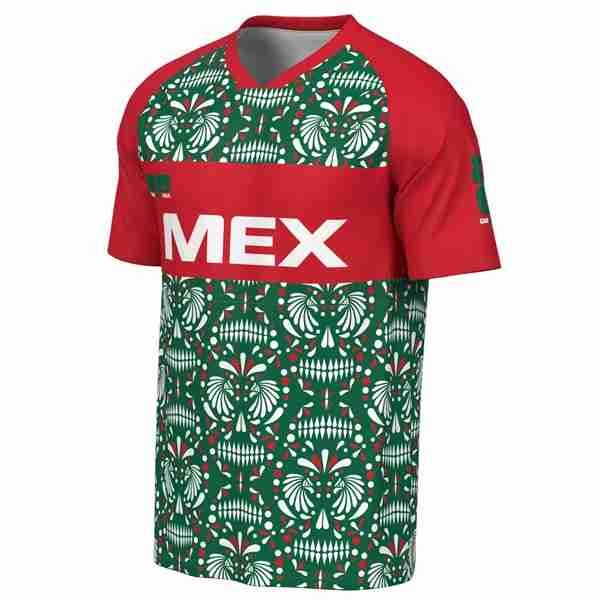 Tailandia Camiseta México 1ª World Cup 2026 Tailandia Equipacion México Entrenamiento 2025 2026 Verde