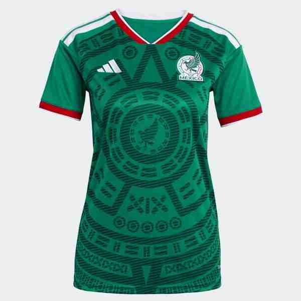 Camiseta México 1ª Mujer 2026 Tailandia Equipacion México Mujer Primera 2025 2026