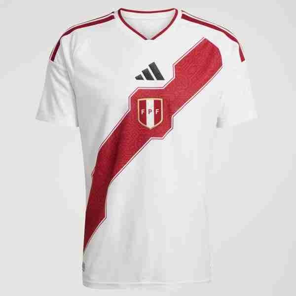 Tailandia Camiseta Perú 1ª 2026 Tailandia Equipacion Perú Primera 2026