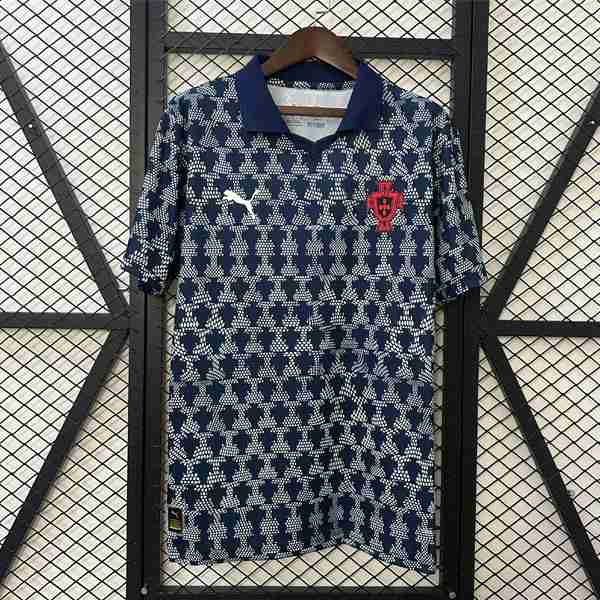 Tailandia Camiseta Portugal Training clothes 2025 Azul Tailandia Equipacion Portugal Entrenamiento 2025 26 Azul
