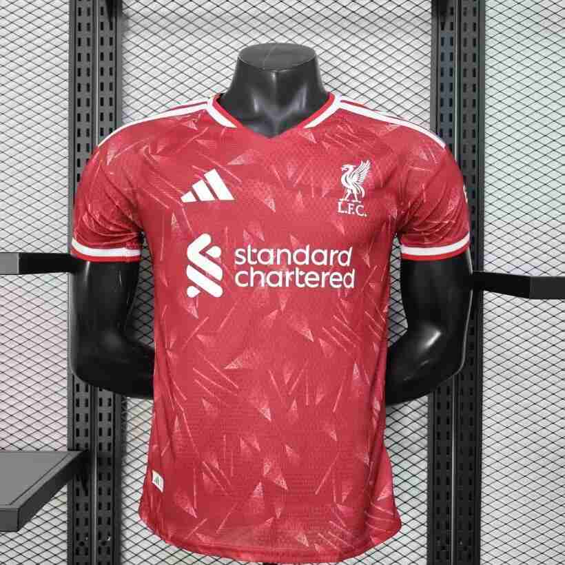 Equipacion Liverpool Jugador Versión Primera 2026 2027 Equipacion Liverpool Jugador Versión Primera 2026 2027