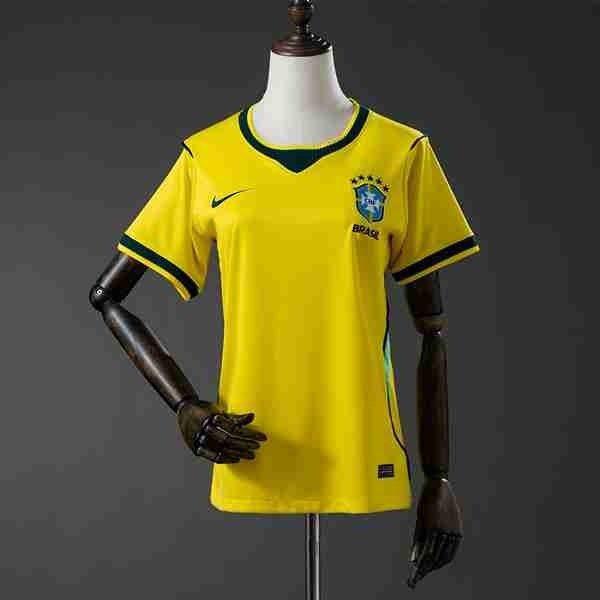 Camiseta Brasil 1ª Mujer 2026 Tailandia Equipacion Brasil Mujer Primera 2026