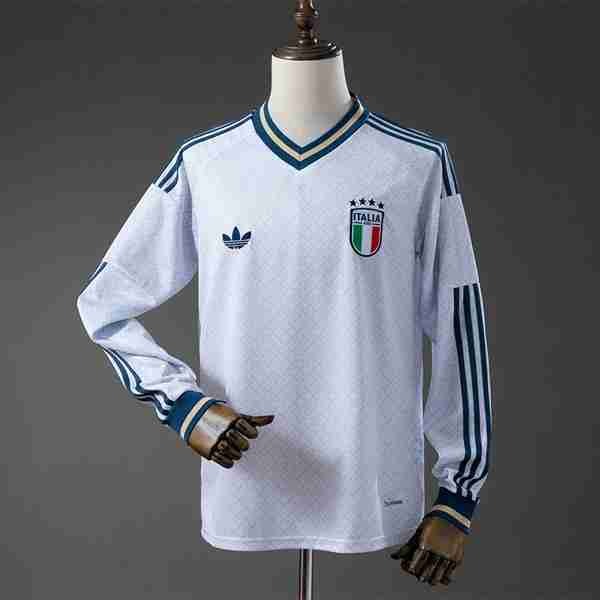 Tailandia Camiseta Italia 2ª ML 2026 Tailandia Equipacion Italia Segunda Manga Larga 2026