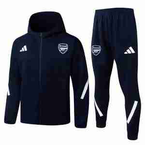 Chandal Con Capucha Arsenal 2026 2027 Azul
