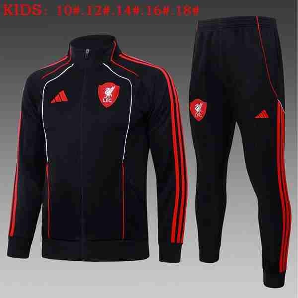 Ninos Chandal Liverpool 2026-2027 Negro Chandal Niños Liverpool 2026 2027 Negro