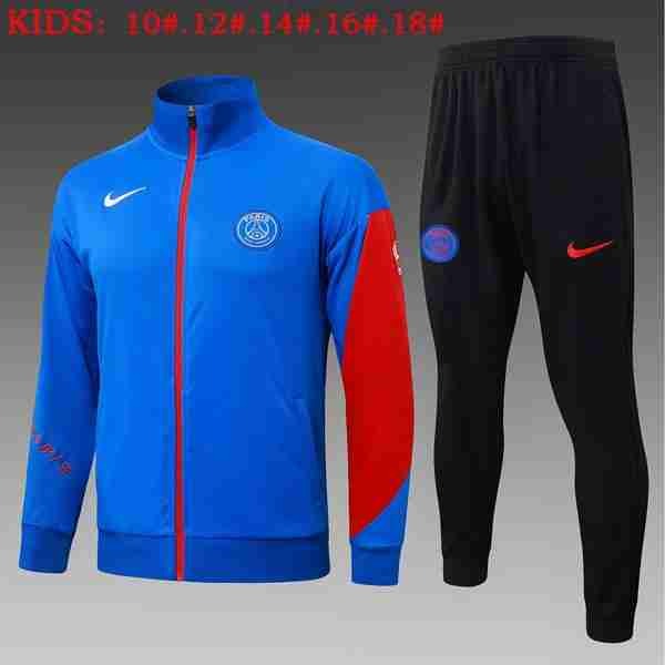 Ninos Chandal PSG 2026-2027 Azul 2 Chandal Niños Paris Saint Germain 2026 2027