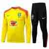 Sudadera Entrenamiento Brasil 2026 2027 Amarillo
