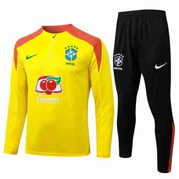 Sudadera De Training Brasil 2026-2027 Amarillo Sudadera Entrenamiento Brasil 2026 2027 Amarillo