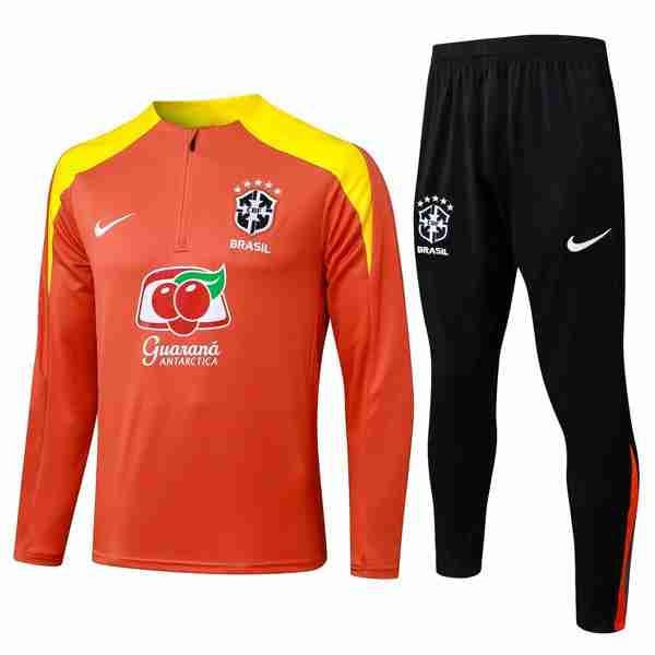 Sudadera De Training Brasil 2026-2027 Naranja Sudadera Entrenamiento Brasil 2026 2027 Naranja