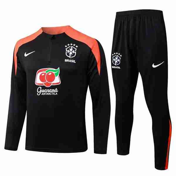 Sudadera De Training Brasil 2026-2027 Negro Sudadera Entrenamiento Brasil 2026 2027 Negro