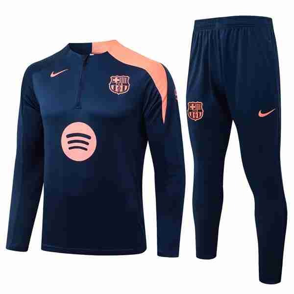 Sudadera De Training Barcelona 2026-2027 Azul 4 Sudadera Entrenamiento FC Barcelona 2026 2027 Azul Marino