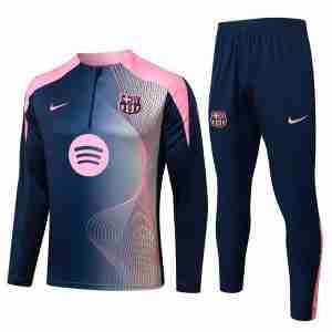 Sudadera Entrenamiento FC Barcelona 2026 2027 Azul Rosa