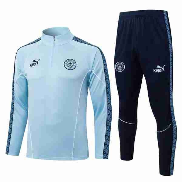 Sudadera De Training Manchester City 2026-2027 Azul Sudadera Entrenamiento Manchester City 2026 2027 Azul