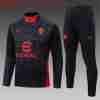 Sudadera Entrenamiento Niños AC Milan 2026 2027 Negro