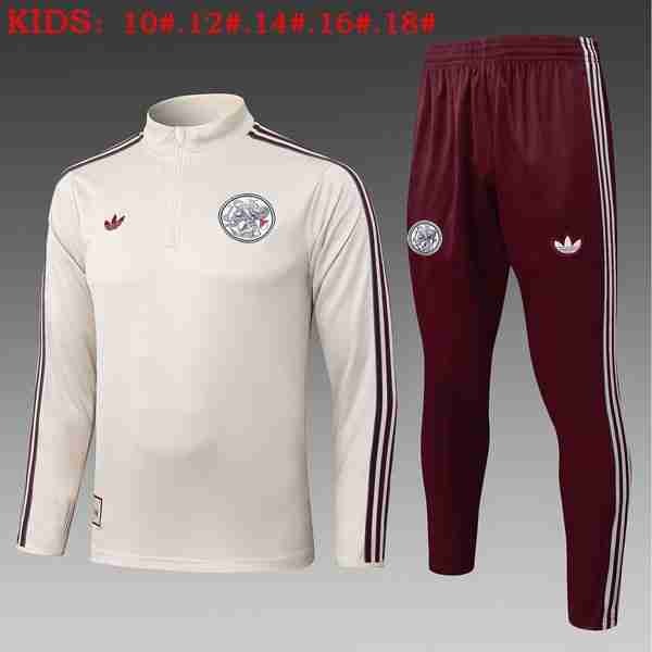 Ninos Sudadera De Training Ajax 2026-2027 Amarillo Sudadera Entrenamiento Niños Ajax De Ámsterdam 2026 2027 Amarillo