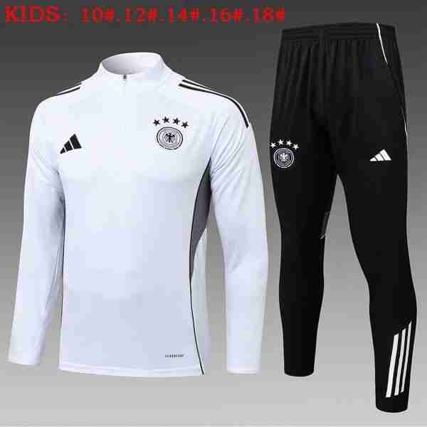 Ninos Sudadera De Training Alemania 2026-2027 Blanco Sudadera Entrenamiento Niños Alemania 2026 2027 Blanco