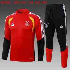 Sudadera Entrenamiento Niños Alemania 2026 2027 Rojo
