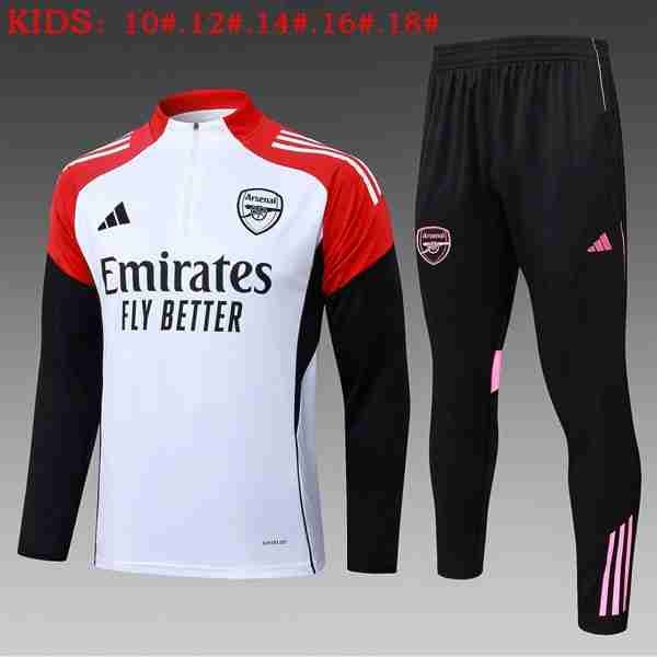 Ninos Sudadera De Training Arsenal 2026-2027 Blanco Sudadera Entrenamiento Niños Arsenal 2026 2027 Blanco