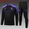 Sudadera Entrenamiento Niños FC Barcelona 2026 2027 Negro Purpura