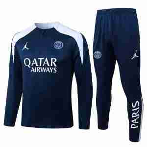 Sudadera Entrenamiento Paris Saint Germain 2026 2027 Azul Blanco