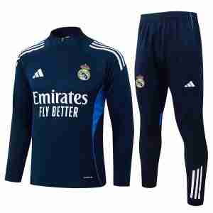 Sudadera Entrenamiento Real Madrid 2026 2027 Azul