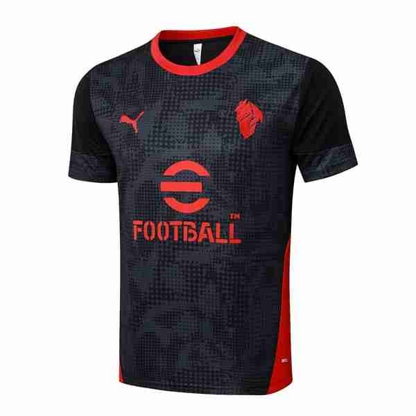 Camiseta Entrenamiento AC Milan 2026-2027 Negro Tailandia Equipacion AC Milan Entrenamiento 2026 2027 Negro