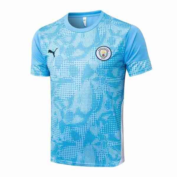 Camiseta Entrenamiento Manchester City 2026-2027 Azul Tailandia Equipacion Manchester City Entrenamiento 2026 2027 Azul