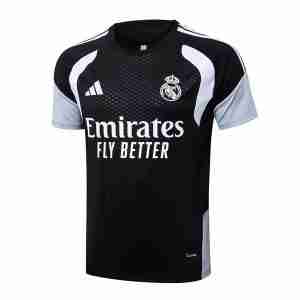 Tailandia Equipacion Real Madrid Entrenamiento 2026 2027 Negro Blanco