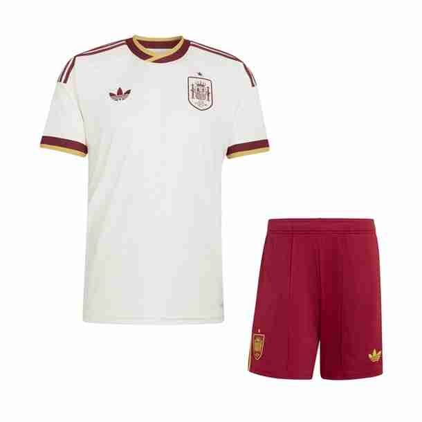 Camiseta Spain 2ª Niño 2026 Equipacion España Conjunto Niño Segunda 2026
