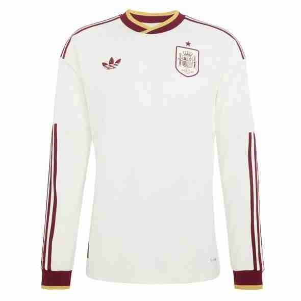 Tailandia Camiseta España 2ª ML 2026 Tailandia Equipacion España Segunda Manga Larga 2026