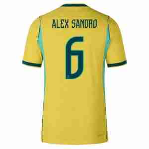 Homepage 44 ALEX SANDRO NO.6 Equipacion Brasil Primera 2026-Versión Jugador