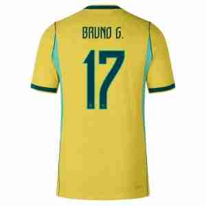 Homepage 34 BRUNO G. NO.17 Equipacion Brasil Primera 2026-Versión Jugador
