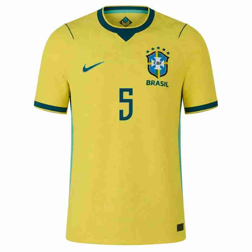 CASEMIRO NO.5 Equipacion Brasil Primera 2026-Versión Jugador_1 CASEMIRO NO.5 Equipacion Brasil Primera 2026-Versión Jugador_1