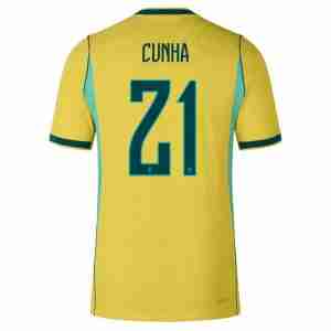 Homepage 26 CUNHA NO.21 Equipacion Brasil Primera 2026-Versión Jugador
