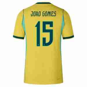 Homepage 14 JOAO GOMES NO.15 Equipacion Brasil Primera 2026-Versión Jugador