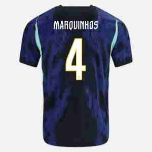 Homepage 60 MARQUINHOS NO.4 Equipacion Brasil Segunda 2026-Versión Jugador